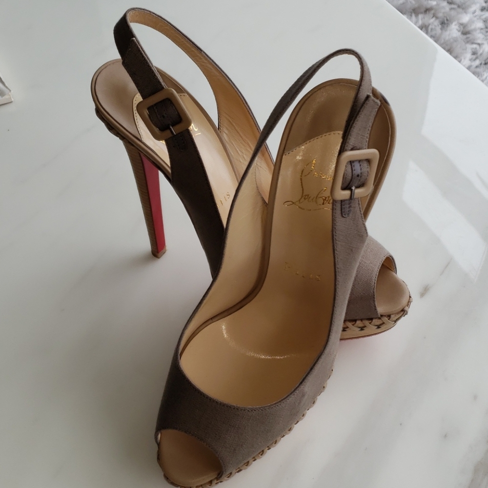 Christian Louboutin platform Heel